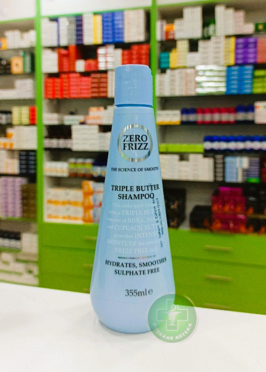 ZERO  FRIZZ   SHAMPOO 355ML