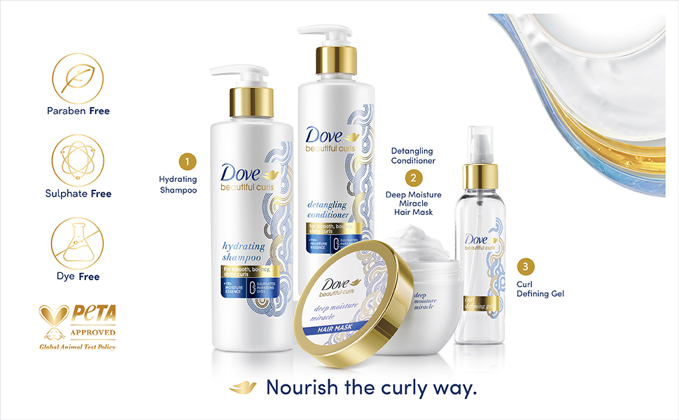 dove shampoo curly